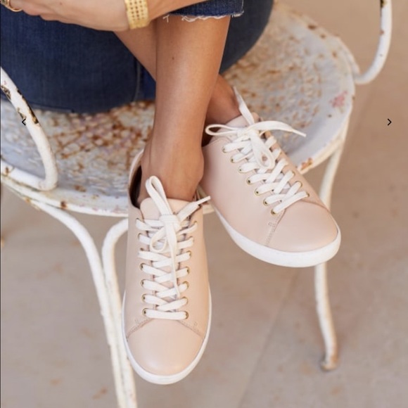 Sézane Jack sneaker nude size 39 / 8 - Picture 2 of 9